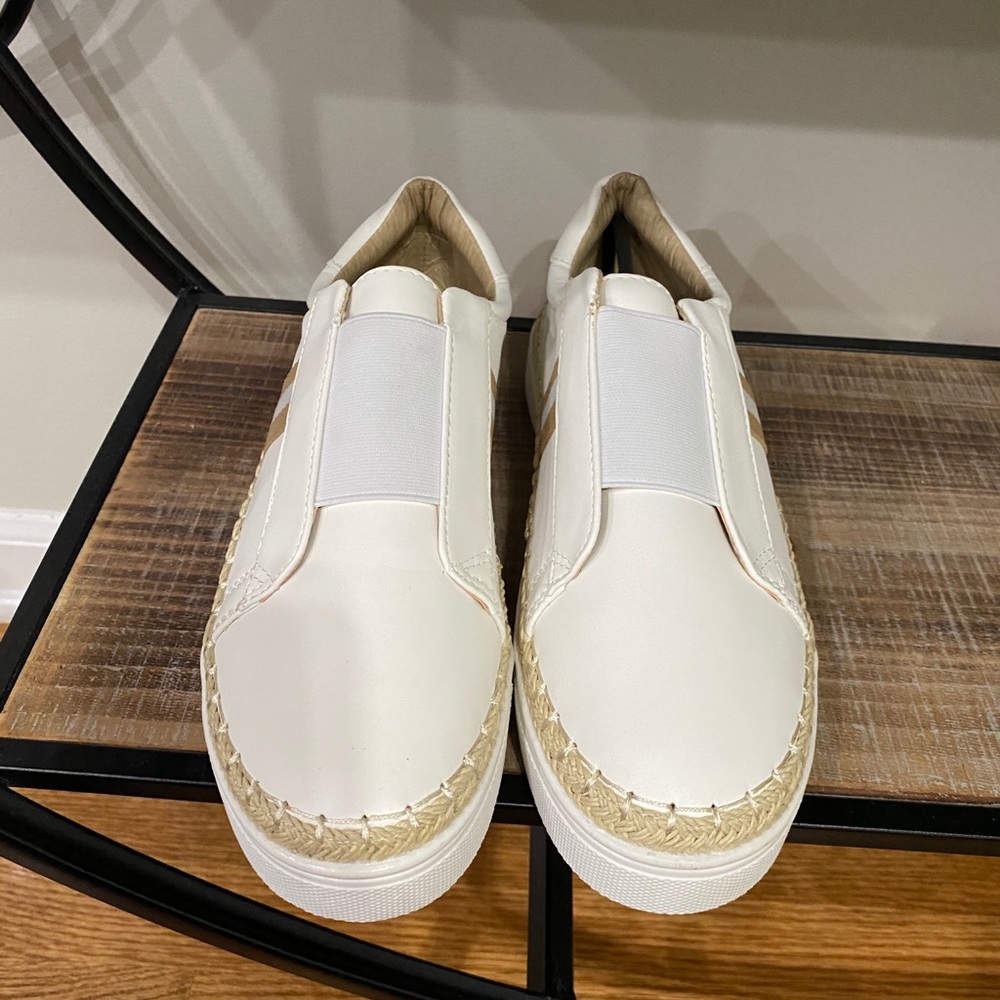 STARBOARD FAUX LEATHER SLIP-ON ESPADRILLE SNEAKER